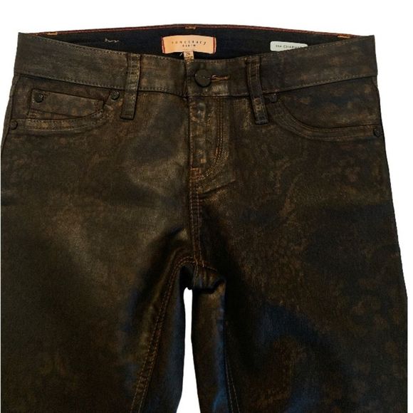 NWOT Sanctuary Denim The Charmer Metallic - Picture 1 of 7